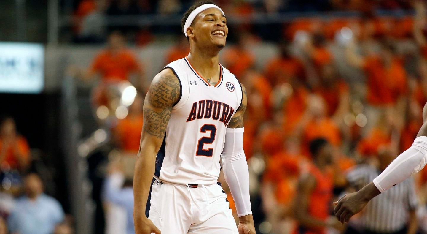 Bryce Brown Auburn Tigers Basketball White