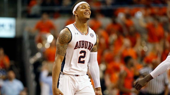 Bryce Brown Auburn Tigers Basketball White