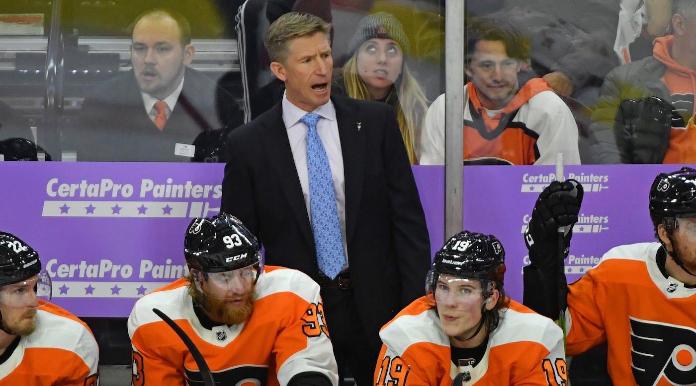 NHL: Ottawa Senators at Philadelphia Flyers