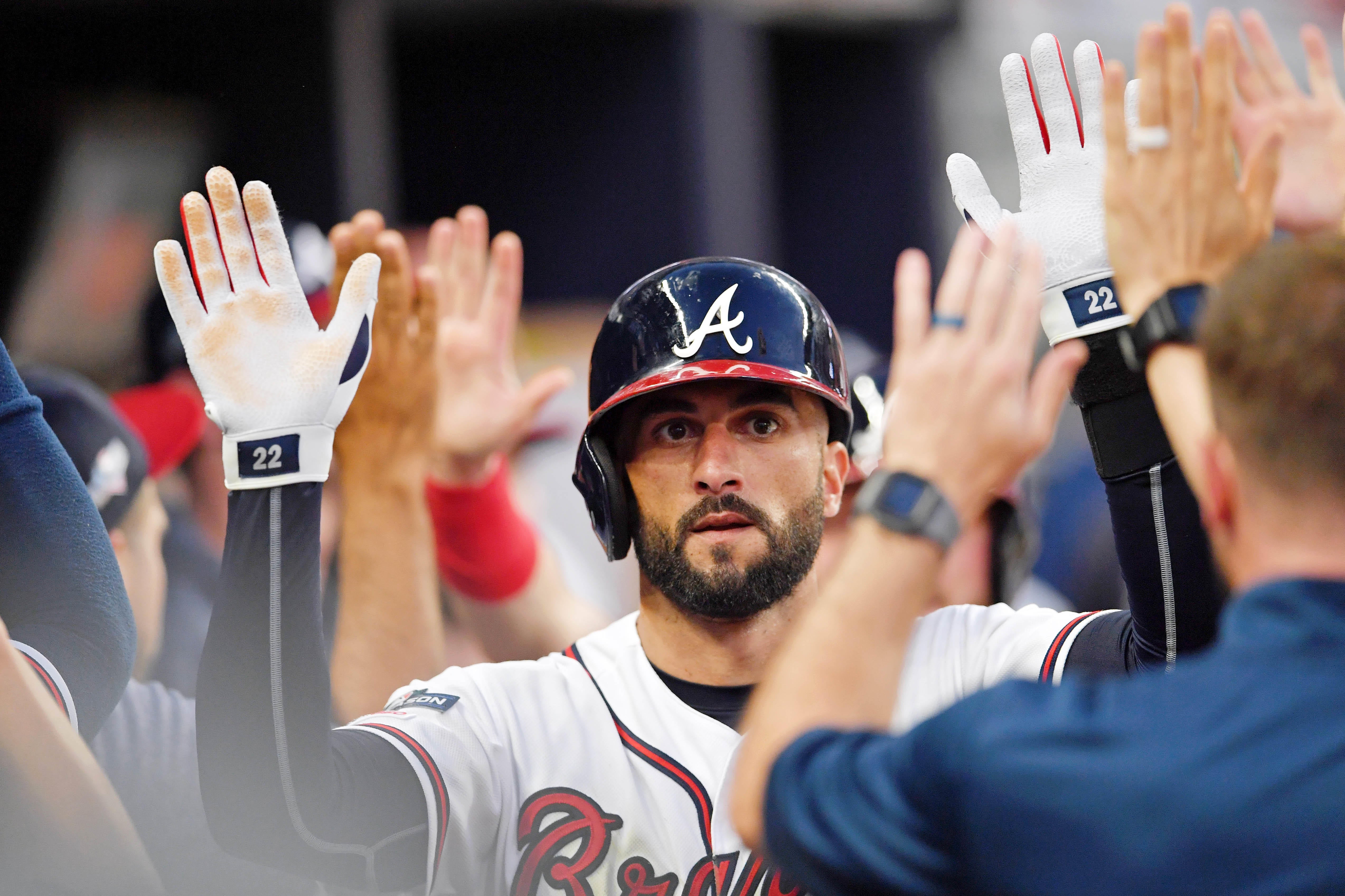 MLB: NLDS-St. Louis Cardinals at Atlanta Braves