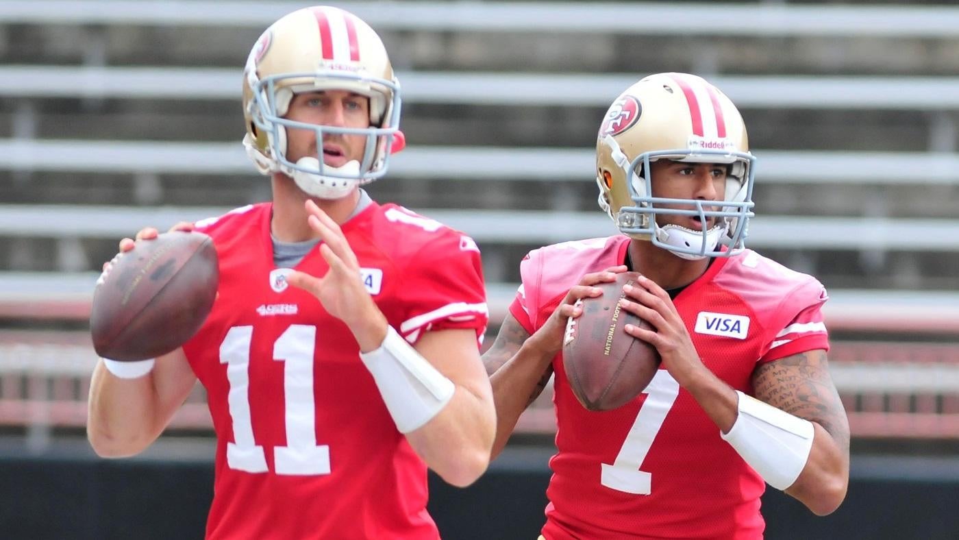 Alex Smith Colin Kaepernick San Francisco 49ers
