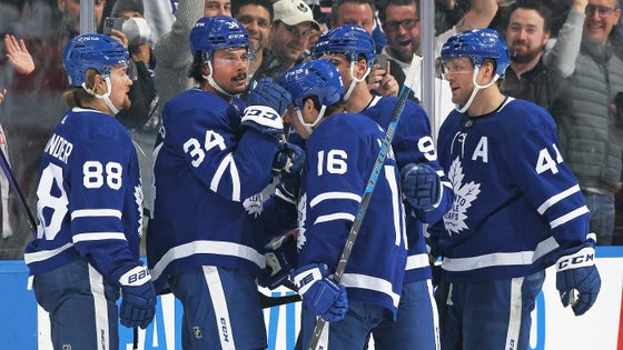 Toronto Maple Leafs Getty Celebrate 2022