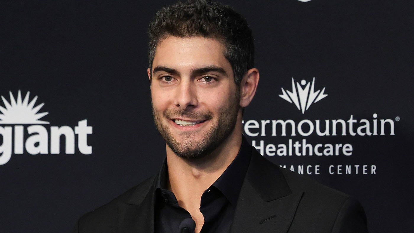 Las Vegas Raiders Introduce Jimmy Garoppolo