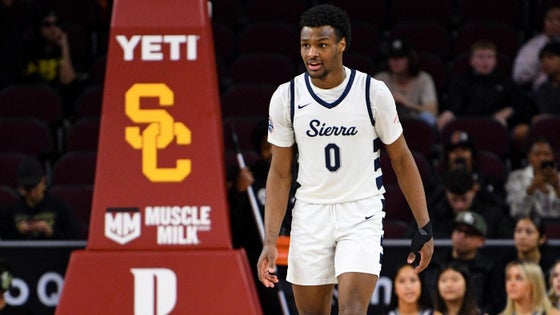Bronny James Getty Sierra Canyon High School LeBron James Jr.