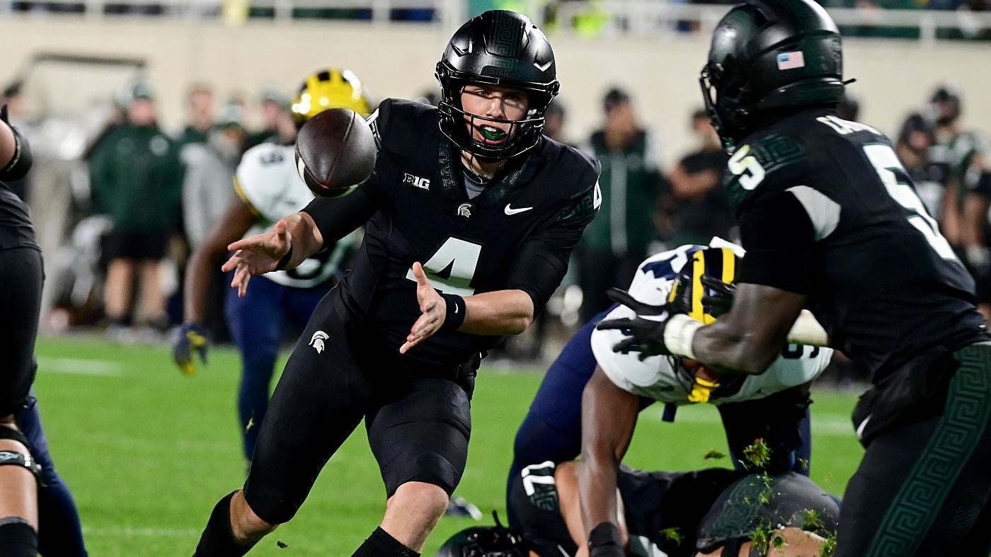 NCAA Football: Michigan at Michigan State