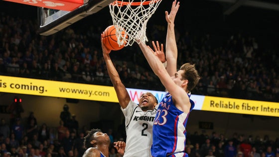 NCAA Basketball: Kansas at Central Florida