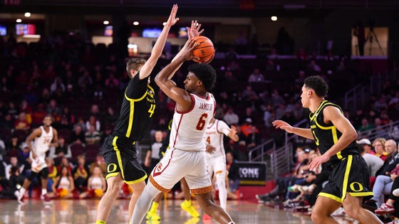 COLLEGE BASKETBALL: FEB 01 Oregon at USC