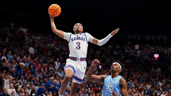 NCAA Basketball: North Carolina at Kansas