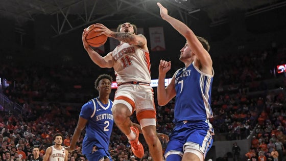 NCAA Basketball: Kentucky at Clemson