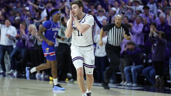 COLLEGE BASKETBALL: FEB 08 Kansas at Kansas State