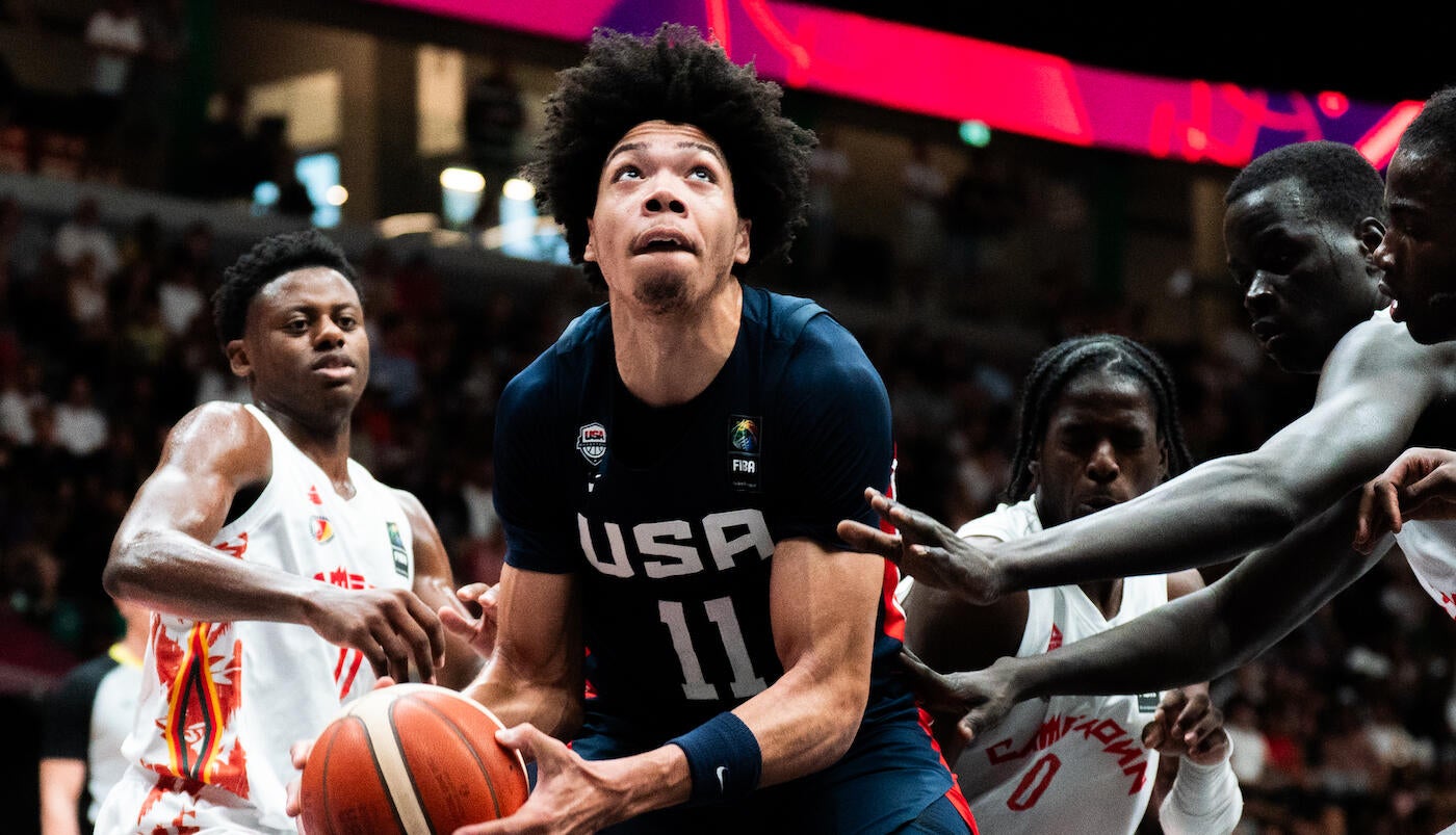 Cameroon v USA: Group D - FIBA U19 Basketball World Cup 2025