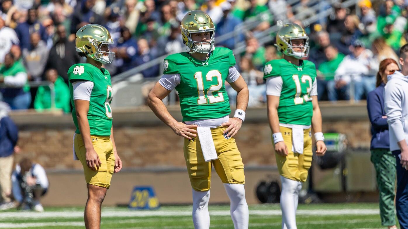 NCAA Football: Notre Dame Blue-Gold Spring Game