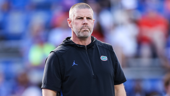 Florida coach Billy Napier before the Mississippi State game -- one day before his firing