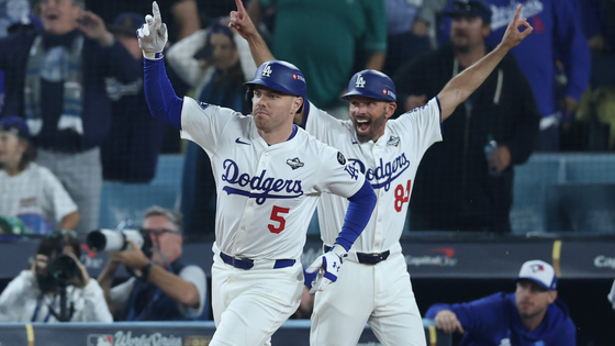 Freddie Freeman hit a walk-off home run on Monday night in World Series Game 3.
