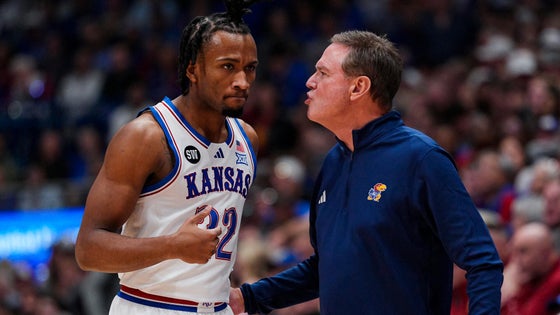 NCAA Basketball: Iowa State at Kansas