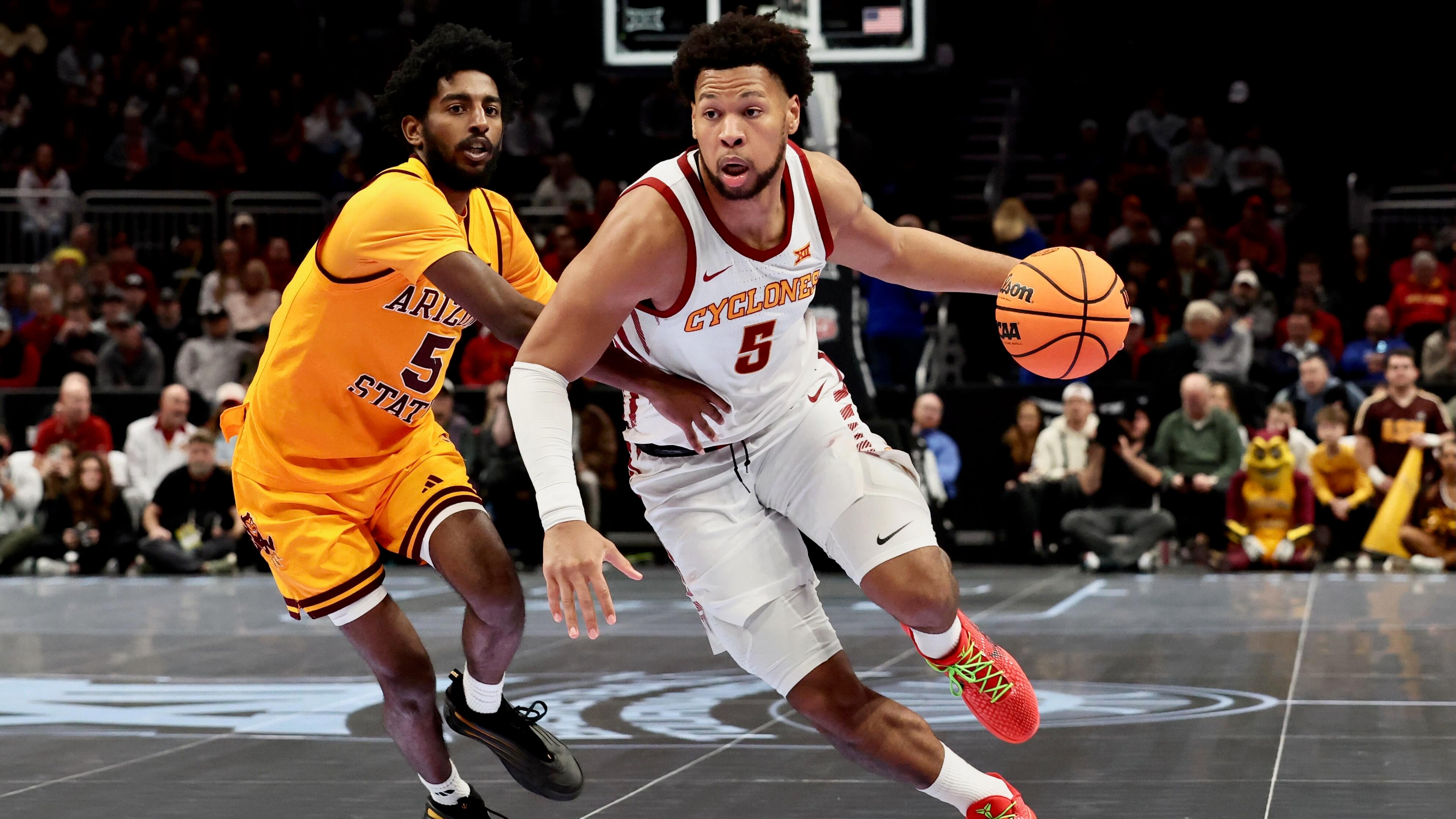 COLLEGE BASKETBALL: MAR 11 Big 12 Tournament Arizona State vs Iowa State