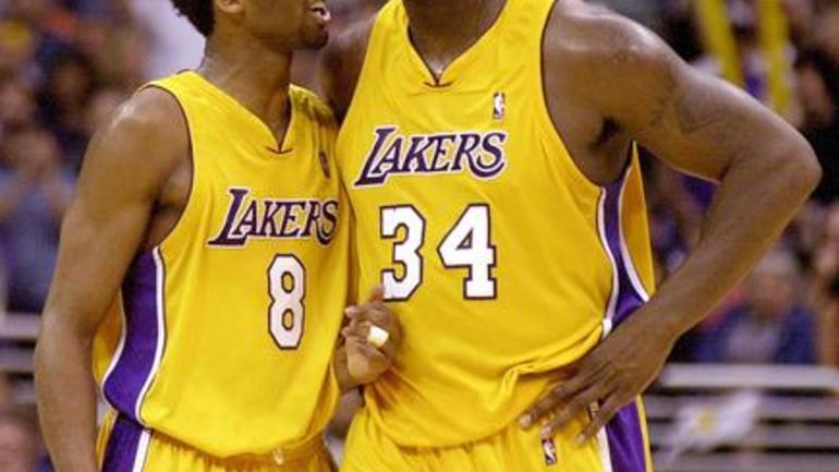 LOOK: Kobe Bryant congratulates Shaq on Hall of Fame enshrinement - CBSSports.com