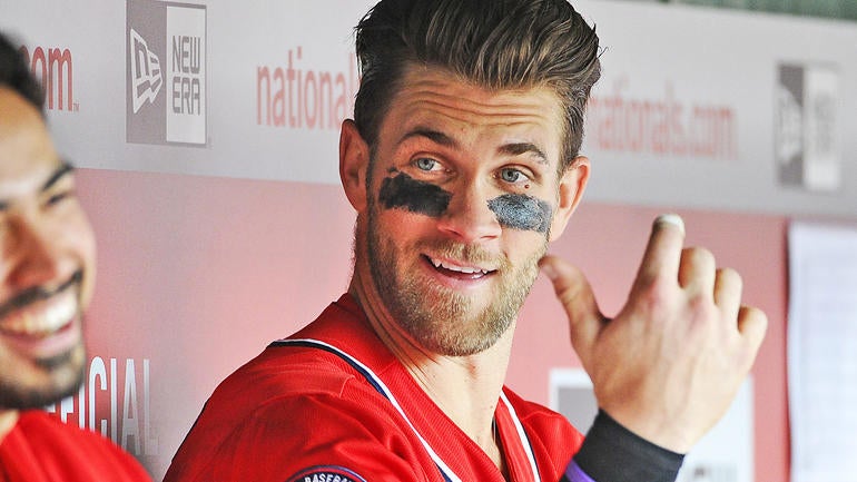 WATCH: Bryce Harper unleashes cannon arm to keep game tied in ninth inning