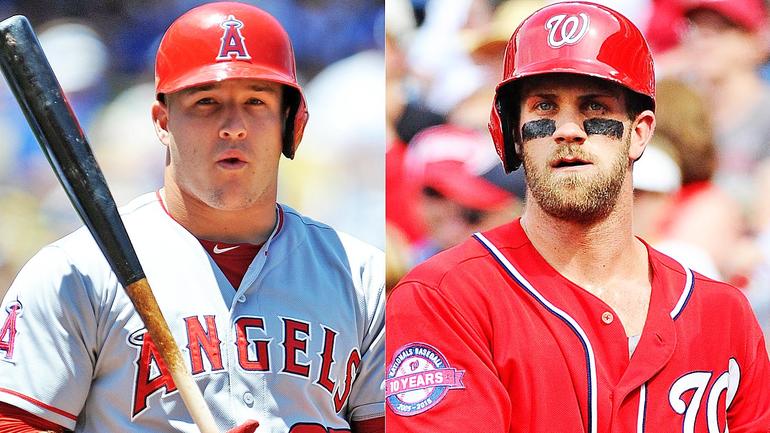 Trout, Harper reportedly not on preliminary USA roster for World Baseball Classic