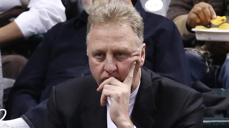 Report: Larry Bird steps down as head of Pacers' basketball operations