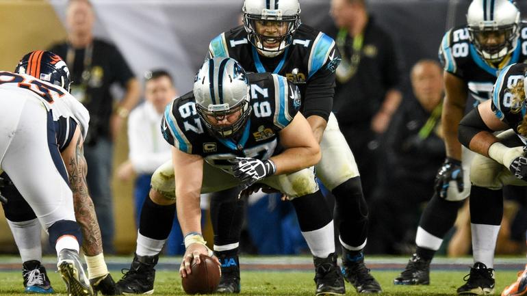 Panthers place starting center Ryan Kalil and his backup on injured reserve