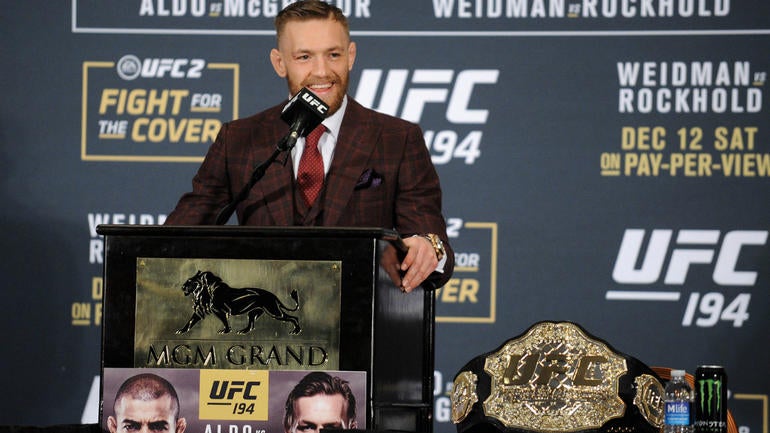 UFC's Conor McGregor is back to trash-talking WWE wrestlers, namely John Cena