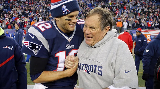 Tom Brady Bill Belichick 2015