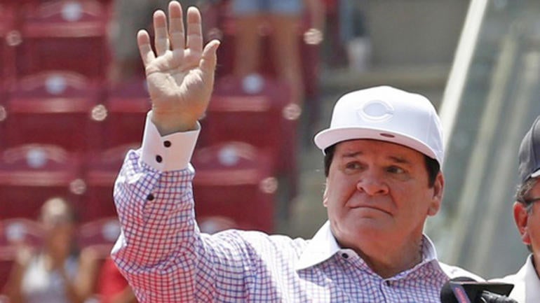Reds legend Pete Rose unveils fitting statue of himself at Great American Ball Park