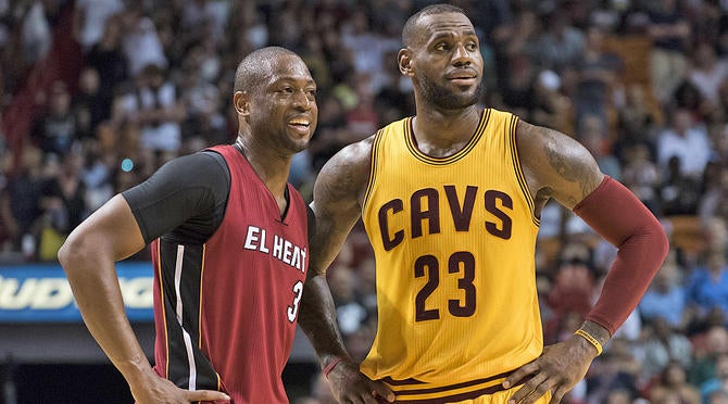Dwyane Wade LeBron James