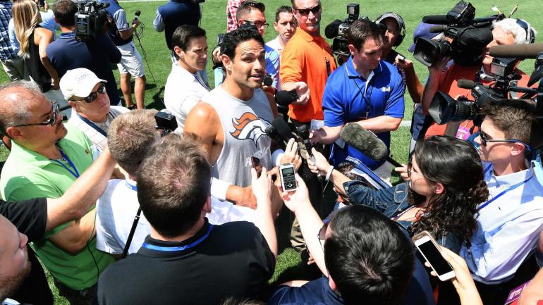 Mark Sanchez has a Tim Tebow-like quote about his chance with the Broncos