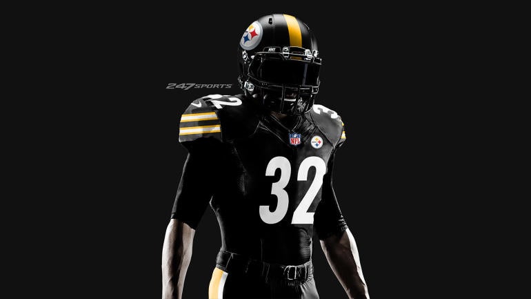 Steelers Minkah Fitzpatrick Black Color Rush Limited Jersey