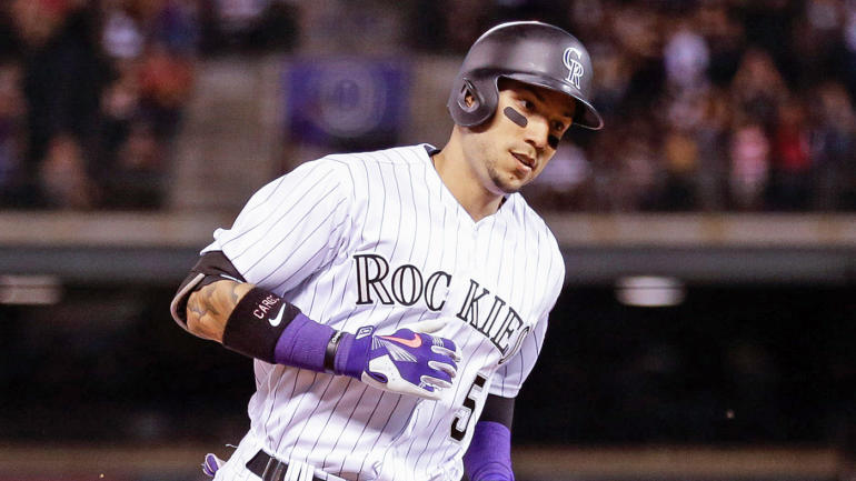 MLB Hot Stove rumors: Rockies GM shoots down Carlos Gonzalez, Blackmon talk