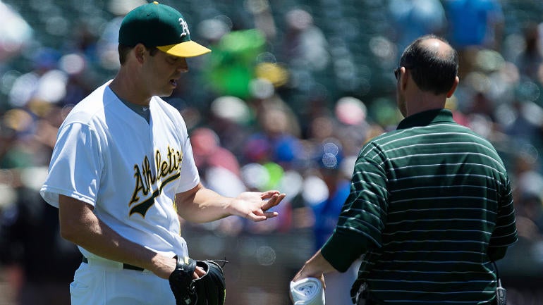 The Dodgers' biggest deadline pitching addition is still battling a blister