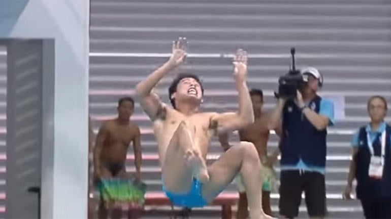 WATCH: Hopefully these Filipino divers will be nowhere near the 2016 Rio Olympics