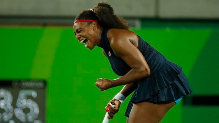 Rio Olympics: Serena Williams destroys racket in tense match, advances anyway - CBSSports.com