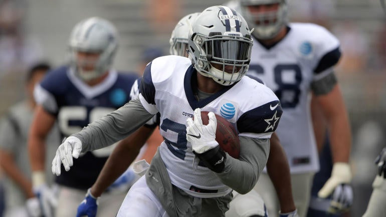 Cowboys rookie Ezekiel Elliott is ready to 'kick some ass' and his teammates like it
