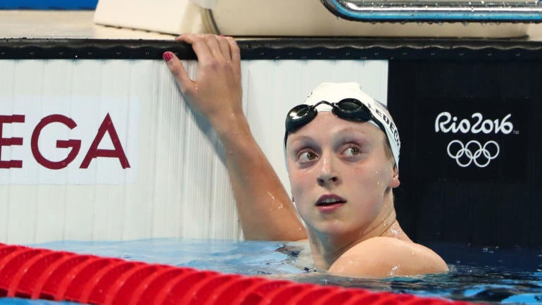 Katie Ledecky is so amazing she's setting Olympic records in preliminary heats