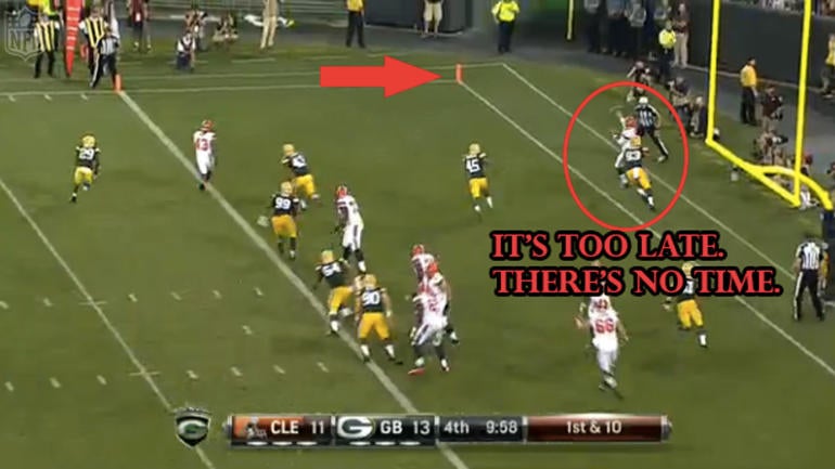 WATCH: Cody Kessler channels his inner Orlovsky and forgets where the end zone is