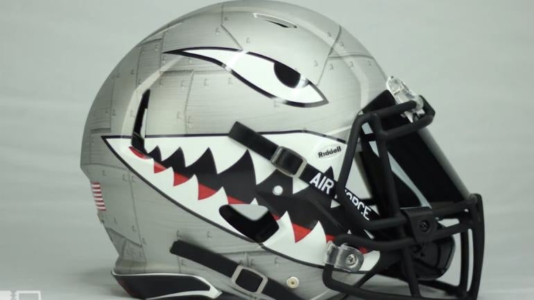 LOOK: Greatness of Air Force's World War II helmets will not be matched this season
