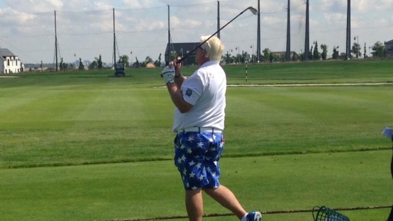 LOOK: John Daly loses closest-to-floating-keg competition in Czech Republic