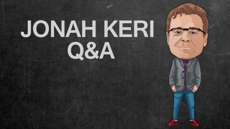 Ask Jonah Anything: Q&A with Jonah Keri on baseball, sports and much more