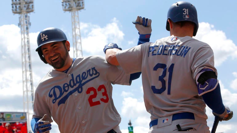 Adrian Gonzalez and the Dodgers break all sorts of home run records vs. Reds