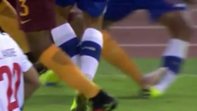 WATCH: This is the type of soccer tackle that can end a career