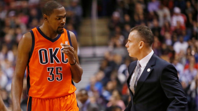 Thunder coach Donovan says he was optimistic after Kevin Durant meeting