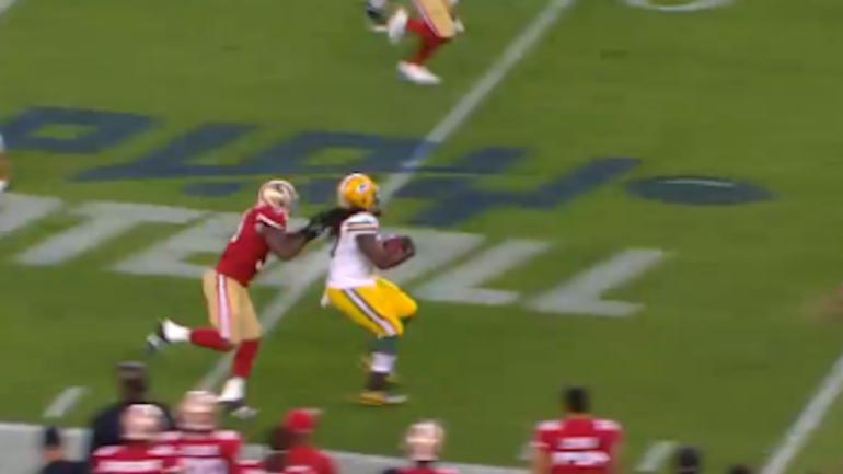 LOOK: Eddie Lacy gets tackled by his hair, now might chop it all off