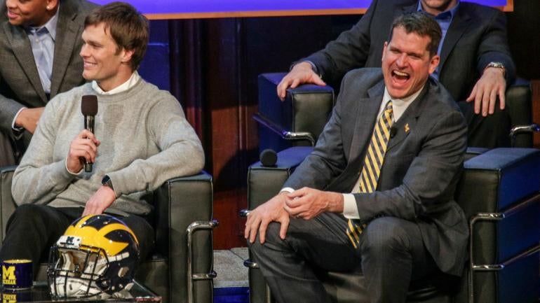 Jim Harbaugh reveals one thing Tom Brady has planned during his suspension