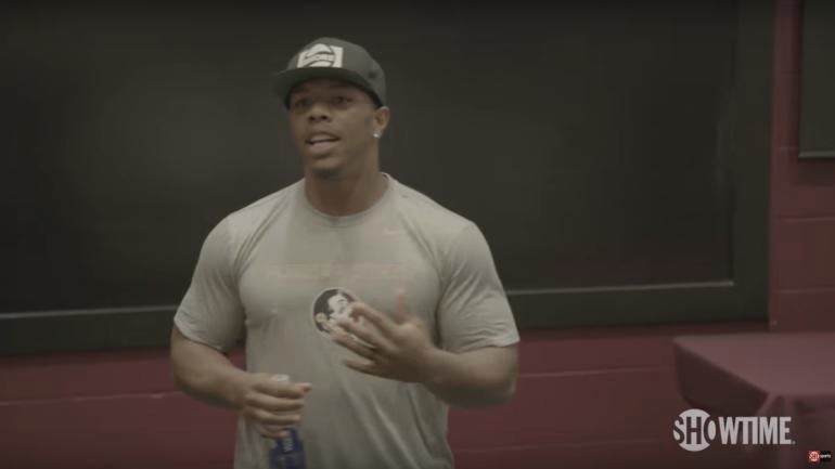 WATCH: Ray Rice warns Seminoles about dangers of trying to be 'the man'