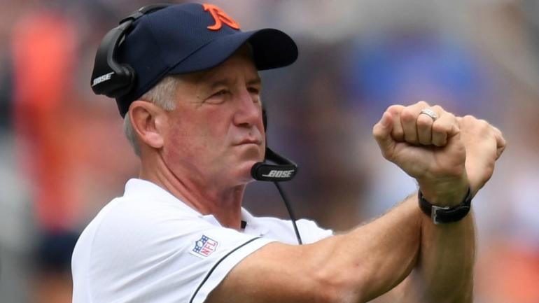 Bears' lengthy injury report now includes coach John Fox after missed practice