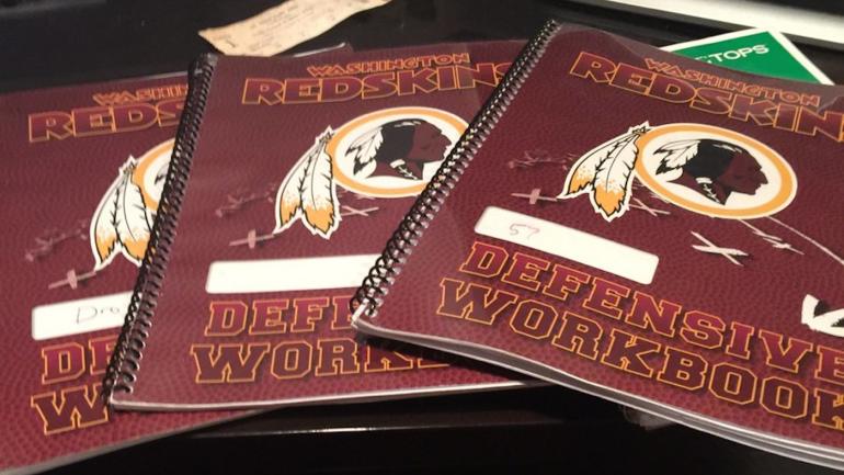 LOOK: Random fan finds some Redskins defensive playbooks in a dumpster
