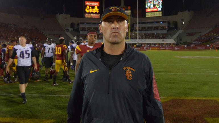 Reports: Alabama considering ex-USC coach Steve Sarkisian for assistant role